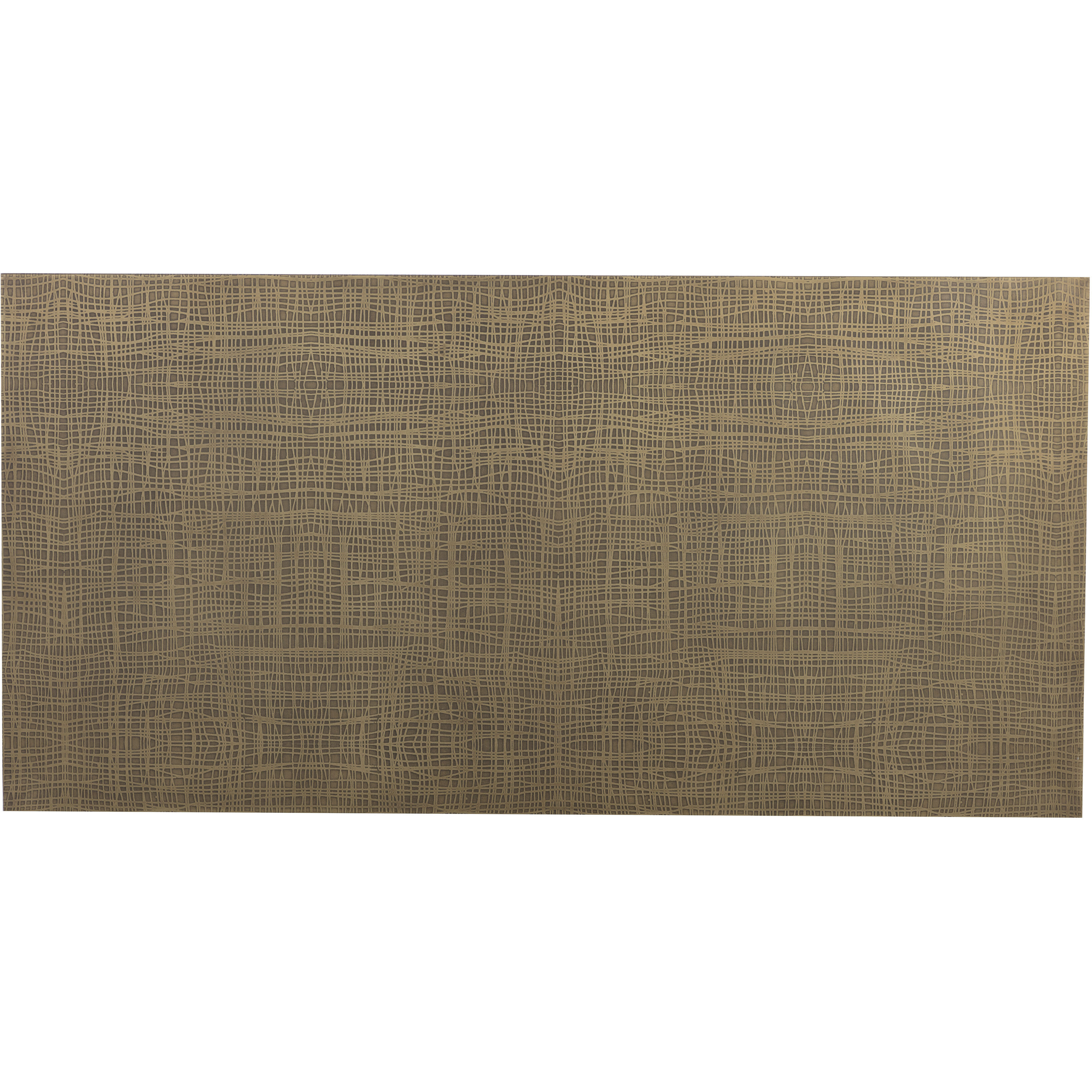 Albans 60 X 30 inch Brass / Black Coffee Table